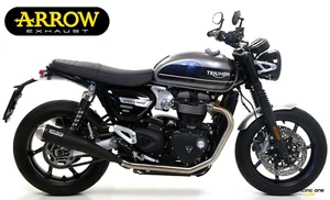 ESCAPE SILENCIADORES FLECHA PRO-RACING ACERO OSCURO PARA TRIUMPH SPEED TWIN 1200 19-20 - Imagen 1 de 2