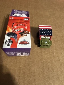 2021 Disney Pixar Cars Mini Racers PATRIOT SARGE New & Sealed Series 3 #25 - Picture 1 of 6