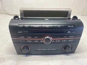2005 MAZDA 3 Front Dash Radio Tuner & Receiver w/ Trim panel AM-FM-CD 6 CD G - Picture 1 of 15