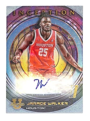 Jarace Walker 2022 Bowman U Inception Auto Card Houston Cougars - Image 1 of 2