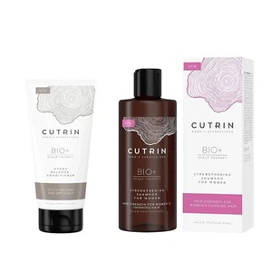 Cutrin Bio+ Scalp Therapy Strengthening Shampoo & Hydra Conditioner for Women - Picture 1 of 3