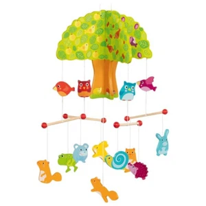 Goki Mobile casa del árbol de madera móvil de bebé móvil de madera móvil para niños NUEVO 52873 - Imagen 1 de 2