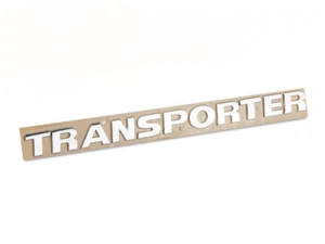 Rear Tailgate Badge Letters Typing Emblem 7E0853687 fits VW Transporter T5 T6 - Picture 1 of 1