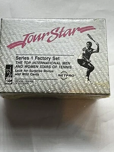 Vintage Tour Star Series 1 Factory Set, Top International Men/Women Tennis Stars - Picture 1 of 8