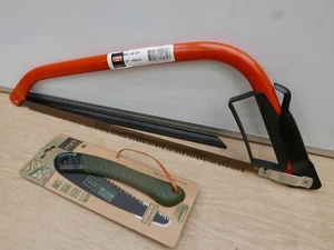 BAHCO 21" SE16 BOWSAW LOGGING SAW + 396 LAPLANDER FOLDING PRUNING SAW - Picture 1 of 1