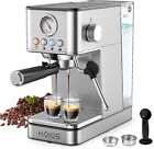 KOIOS Espresso Machine 20 Bar Espresso Coffee Maker w/Steam Wand 1.7L Tank 1200W
