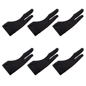 6Pcs Two Finger Gloves Two Finger Gloves Two Finger Drawing Glove - Afbeelding 1 van 12