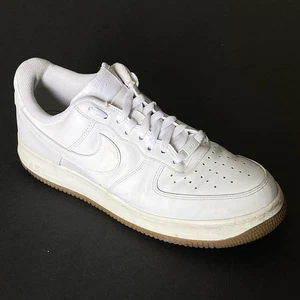 Nike Air Force 1 Low White Gum Mens 10 DJ2739-100 - Picture 1 of 10