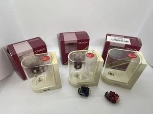 3x Denon DL-110 1X DL-160 pastilla tocadiscos sistema DEFECTUOSO - Imagen 1 de 6