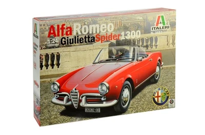 1:24 ITALERI Giulietta Spider 1300 Kit IT3653 - Immagine 1 di 4