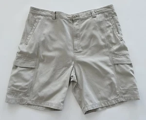 Tommy Bahama Cargo Shorts Herren 42 beige khaki Utility Tencel Baumwolle Reise Strand - Bild 1 von 10
