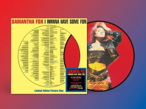 Samantha Fox - I Wanna Have Some Fun - Picture Disc [Used Very Good Vinyl LP] Pi - Image 1 of 1