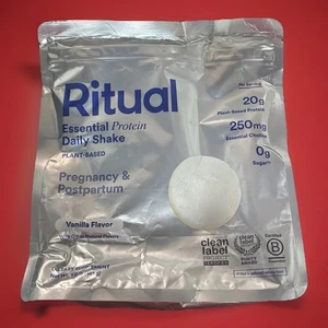 Ritual Essential Protein Daily Shake Pregnancy & Postpartum 1 Lb. Vanilla 10/26 - Picture 1 of 2