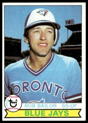 1979 Topps #492 Bob Bailor Toronto Blue Jays NM+ - Image 1 of 2