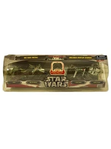 2005 Hasbro Star Wars Titanium Series Tie Bomber Slave 1 X-wing DieCast 5 pack - Picture 1 of 9