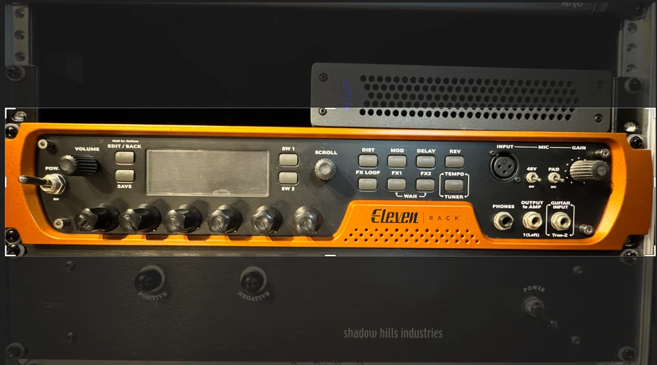 Avid Eleven Rack – Gitarren-Preamp & Effektprozessor, Top Zustand - Bild 1 von 1