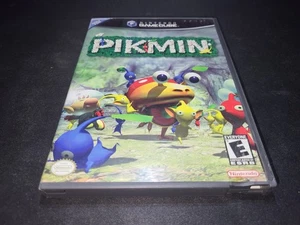 Pikmin 1 Black Label Nintendo Gamecube LN PERFECT COND COMPLETE-! - Picture 1 of 5