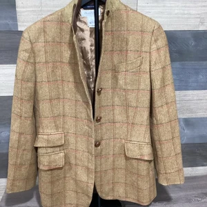 Brooks Brothers Vintage DAMEN Blazer Größe 8 kariert, Wolle, Kaschmir, Made in Italy - Bild 1 von 14