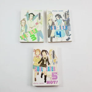 Lot of 3 Soul Eater NOT! English Manga Volumes 3-5 by Atsushi Ohkubo Paperback - Picture 1 of 10