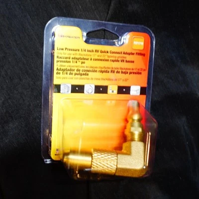 Mr Heater Low Pressure 1/4 Inch RV Quick Connect Adapter Fitting - F271719 - Image 1 of 3