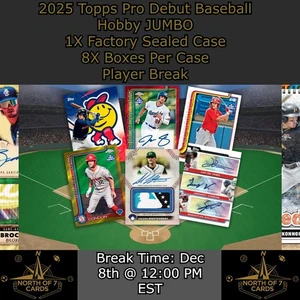 Travis Bazzana - 2025 Topps Pro Debut Baseball JUMBO 1X Case Player BREAK #30 - Bild 1 von 3