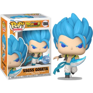 Dragon Ball Super Broly SSGSS Gogeta EXCLUSIVE Pop! Vinyl Figure + POP PROTECTOR - Picture 1 of 5