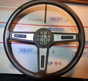82 83 TOYOTA TRUCK PICKUP SR5 STEERING WHEEL BROWN USED OEM - Picture 1 of 12