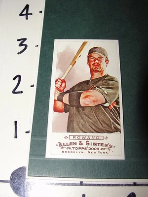Aaron Rowand: 2009 Allen & Ginter #181 Bazooka A&G Mini #/25 - Giants / Phillies - Image 1 of 2