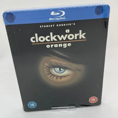 A Clockwork Orange (1971, Blu-ray Steelbook) NEW & SEALED UK - Image 1 of 4