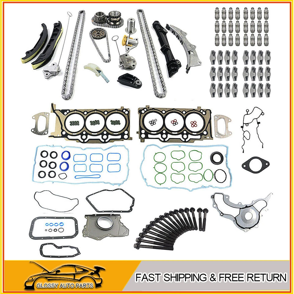 Kit de cadena de distribución elevadores brazos basculantes junta motor motor Chrysler 3.6 Dodge Jeep Foto 1 de 4