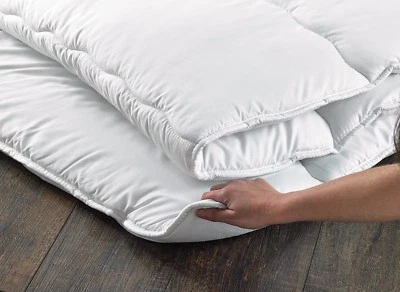 Luxury 100% Cotton Quilted Mattress Protector Topper Padded RRP £29.99 NOW £19