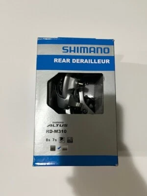 Shimano Altus RD-M310 Rear Derailleur - 7,8 Speed, Silver Long Cage NEW - Image 1 of 4