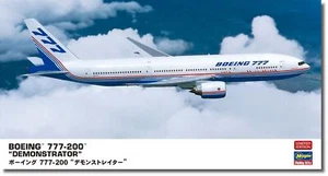 Hasegawa 1/200 Boeing 777-200 Demonstrator Model Kit Limited Edition - Foto 1 di 4