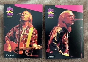 LOT OF 2 - MUSICARDS SUPER STARS PROSET - LEGENDS - TOM PETTY - Picture 1 of 2
