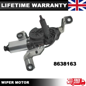 8638163 VOLVO XC90 MK1 2002-2014 REAR WINDSCREEN WINDOW WIPER MOTOR - Picture 1 of 8