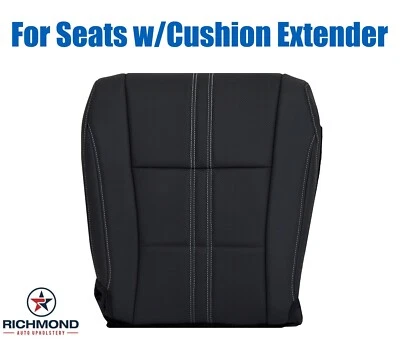 Черный кожаный чехол на сиденье со стороны водителя для Lexus RX350 RX450h 2016-2022 годов выпуска - Изображение 1 из 4