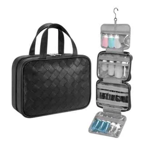 Luxury Hanging Travel Toiletry Bag-Large Capacity Waterproof & Stylish Organizer - Picture 1 of 8