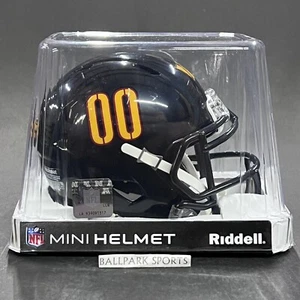 Washington Commanders Black Alternate Speed Mini Helmet Riddell NFL Licensed NEW - Picture 1 of 10
