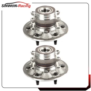 Par para Chevrolet Colorado 2009-2012 4X4 conjunto de cojinete de cubo de rueda delantera - Imagen 1 de 7