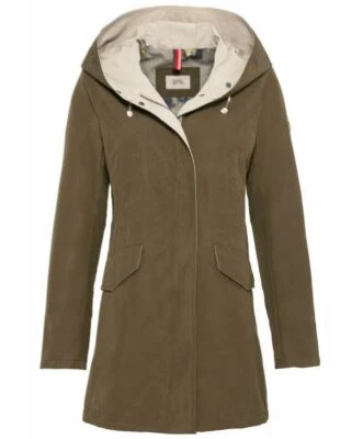 CAMEL ACTIVE Damen Jacke Mantel Parka oliv khak grün Gr 44 46 NEU - Bild 1 von 4