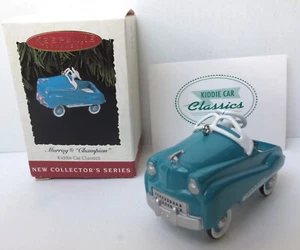 Murray Champion Kiddie Pedal Car Classics 1st in Series Ornament 1994 Hallmark - Picture 1 of 11