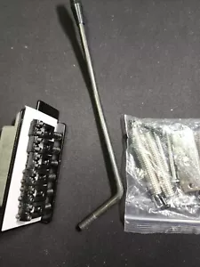 Full Size Gitarre Tremolo Brücke Vintage Sattel Stahlblock für 6 Saiten Strat SQ - Bild 1 von 9