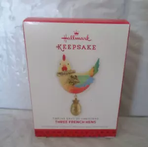 Hallmark Keepsake 2013 - Ornamento di tre galline francesi - Foto 1 di 1