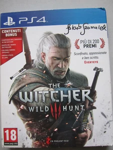 THE WITCHER 3 Wild Hunt Limited ed. Autografato Signed PS4  Boxed Pal Pal Ita - Picture 1 of 4