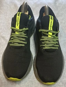 Nike Revolution 5 Mens Sz 9 Black Neon Running Shoes Sneakers CZ8678-001 - Picture 1 of 8