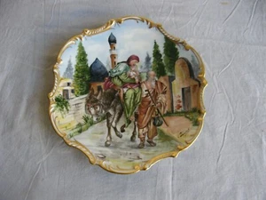 Very Beautiful 1924 Limoges Haviland Robert Porcelain Decorative Plate - Picture 1 of 12