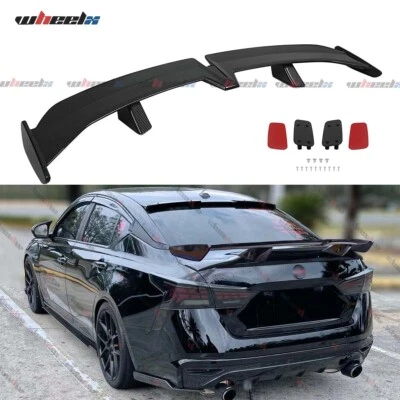 For Nissan Altima 55'' Rear Trunk Spoiler Wing Racing Pro Style JDM CARBON FIBER - Image 1 of 4