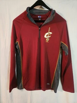 Pullover Cleveland Cavaliers TX3 Genial 1/4 Cremallera en Rojo Vino Talla Mediana Foto 1 de 4