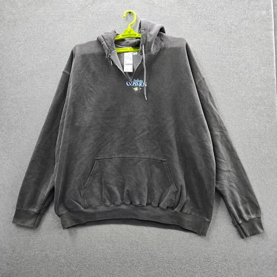 Urban Outfitters Hombre Sudadera 2XL Gris Infinite Cosmos Gráfico LEER Foto 1 de 4