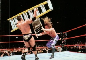 Comic Bilder WWF SmackDown 1999! Vintage Wrestling Card #54 The Rock Triple H - Bild 1 von 2
